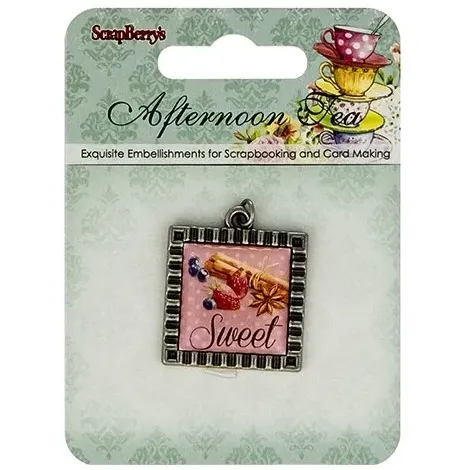 Zawieszka Charms ScrapBerry's Afternoon Tea 1